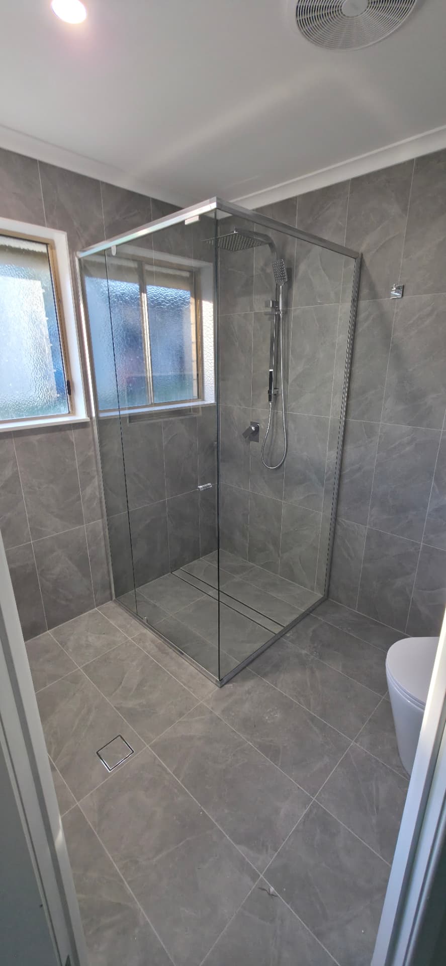 Modern bathroom renovation