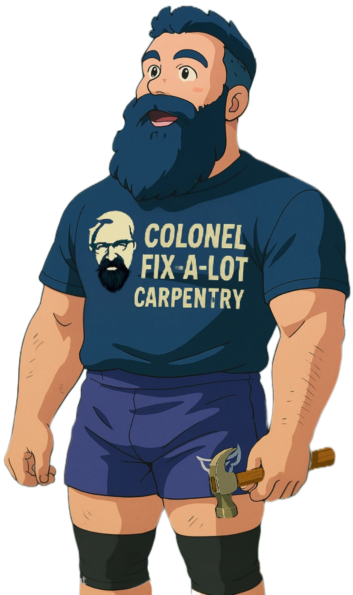 Colonel Fix-A-Lot mascot